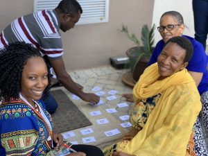 8-day TaRL workshop participants engage in a hands-on phonetics activity during the event in Gaborone, Botswana